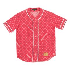 Louis Vuitton x Supreme LV x Supreme New Men's Large Red Arc