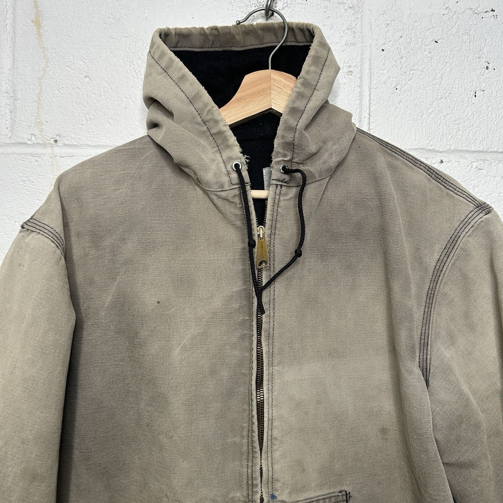 Carhartt Faded Vintage Carhartt Thermal Hooded Active Jacket “Black” Size US S / EU 44-46 / 1 - 3 Thumbnail