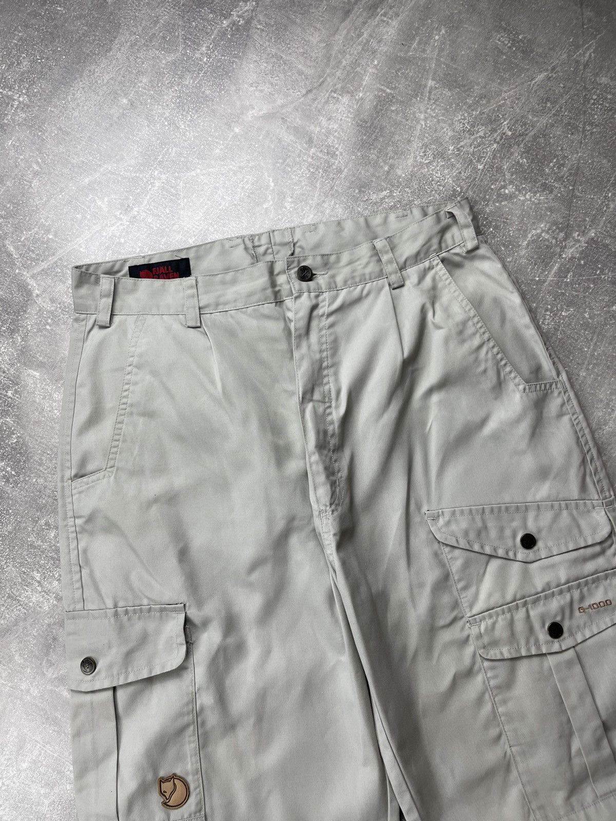 Fjallraven Vintage Fjällräven G-1000 Cargo Hiking Trekking Pants Size US 32 / EU 48 - 4 Thumbnail