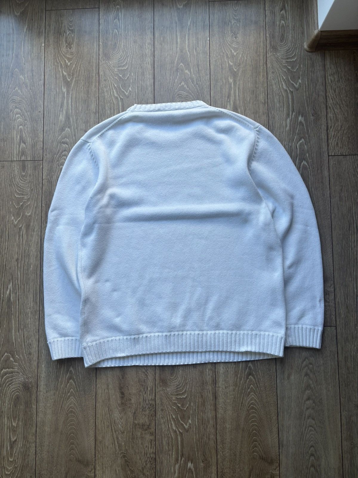 Yves Saint Laurent White Yves Saint Laurent YSL Vintage Sweater Size US M / EU 48-50 / 2 - 5 Thumbnail
