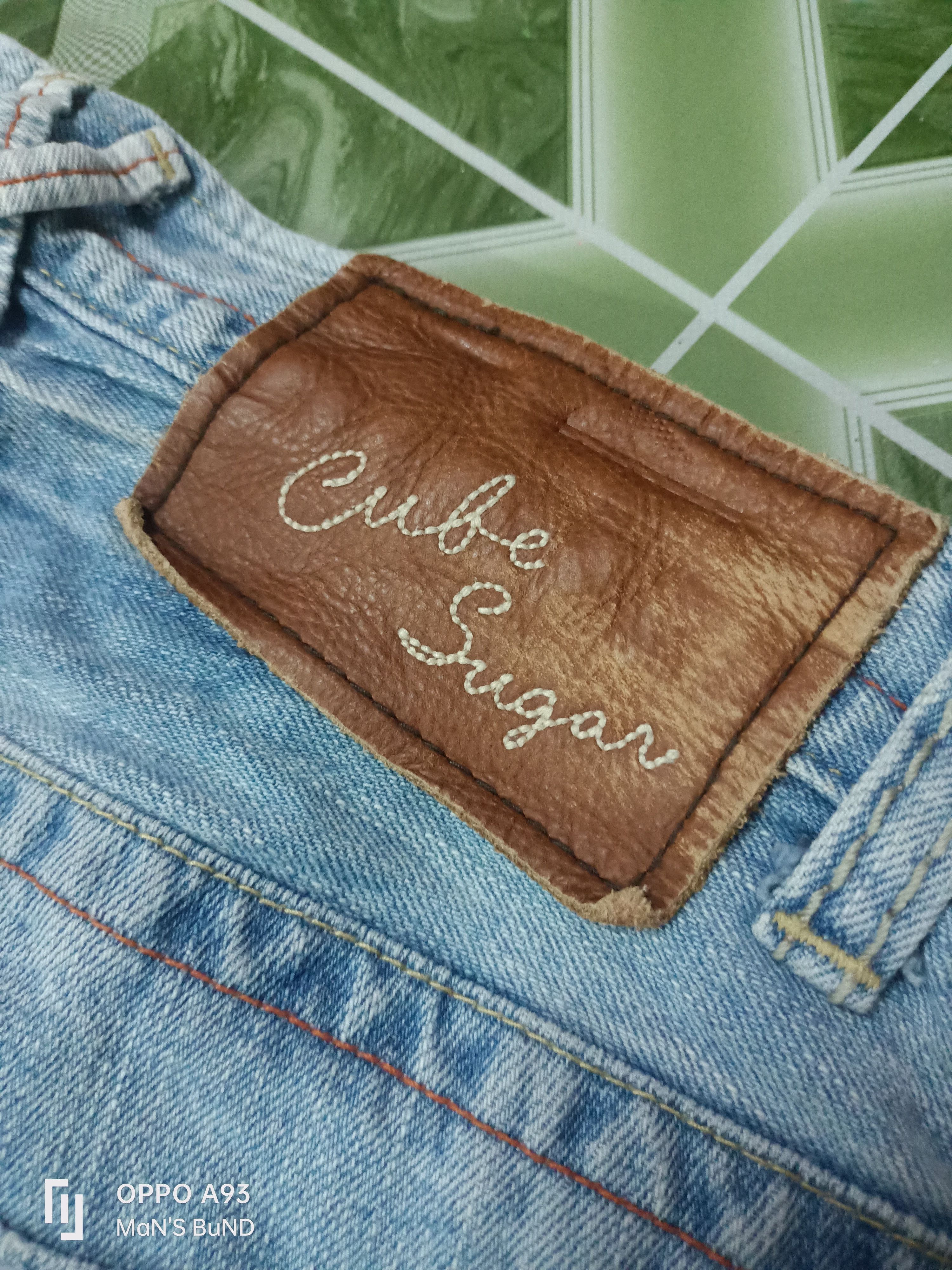 Japanese Brand Vintage CUBE SUGAR Jeans Size 29" - 5 Thumbnail
