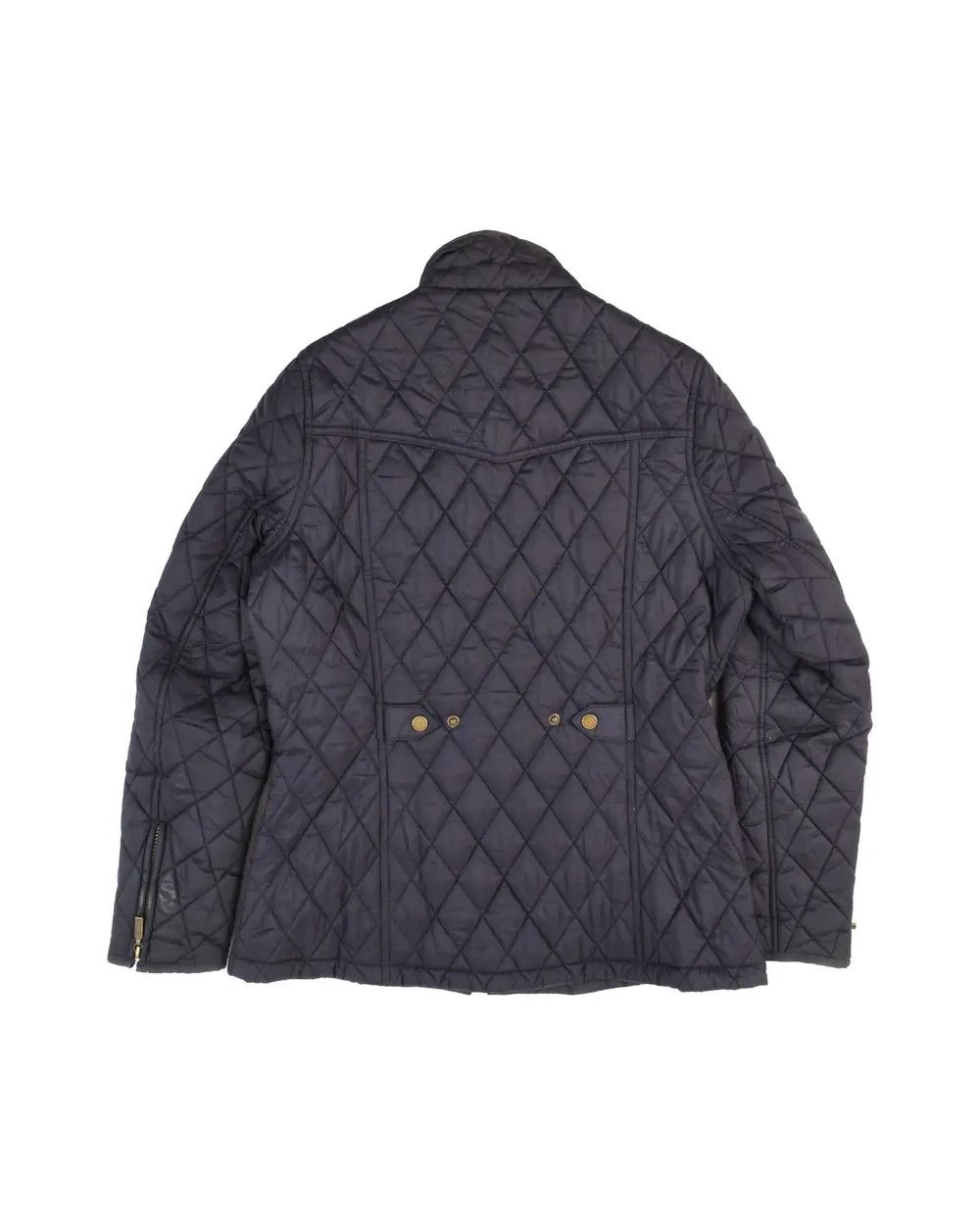 Barbour Women's Barbour Emma Quilt Diamond Padded Jacket Navy Size L Size L / US 10 / IT 46 - 2 Thumbnail