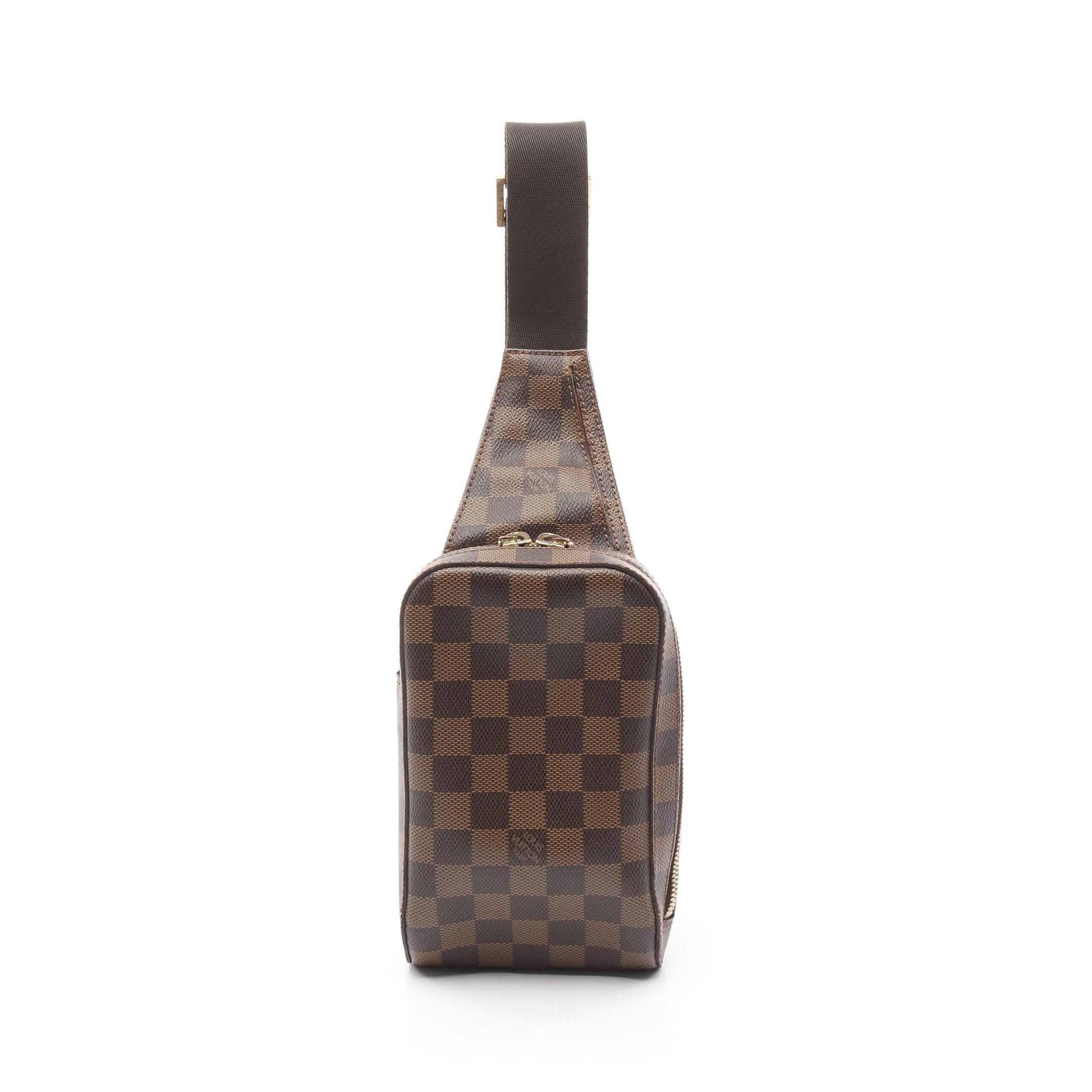 Louis Vuitton Louis Vuitton Geronimos Damier Ebene Body Bag Brown Size ONE SIZE - 1 Thumbnail