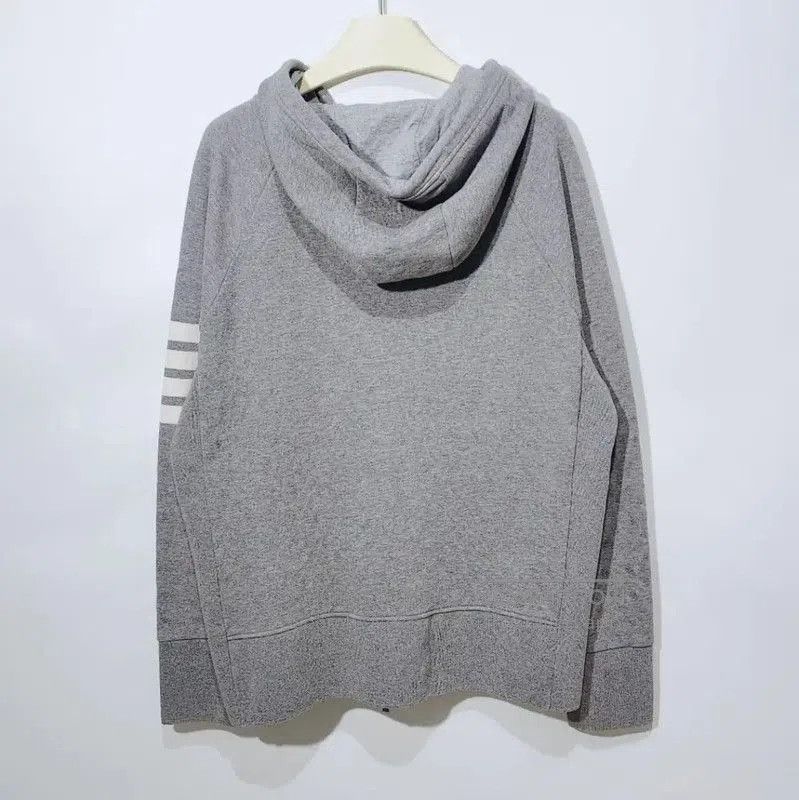 Thom Browne Thom Browne Gray Cotton Women's Hoodie . Size XL / US 12-14 / IT 48-50 - 2 Thumbnail