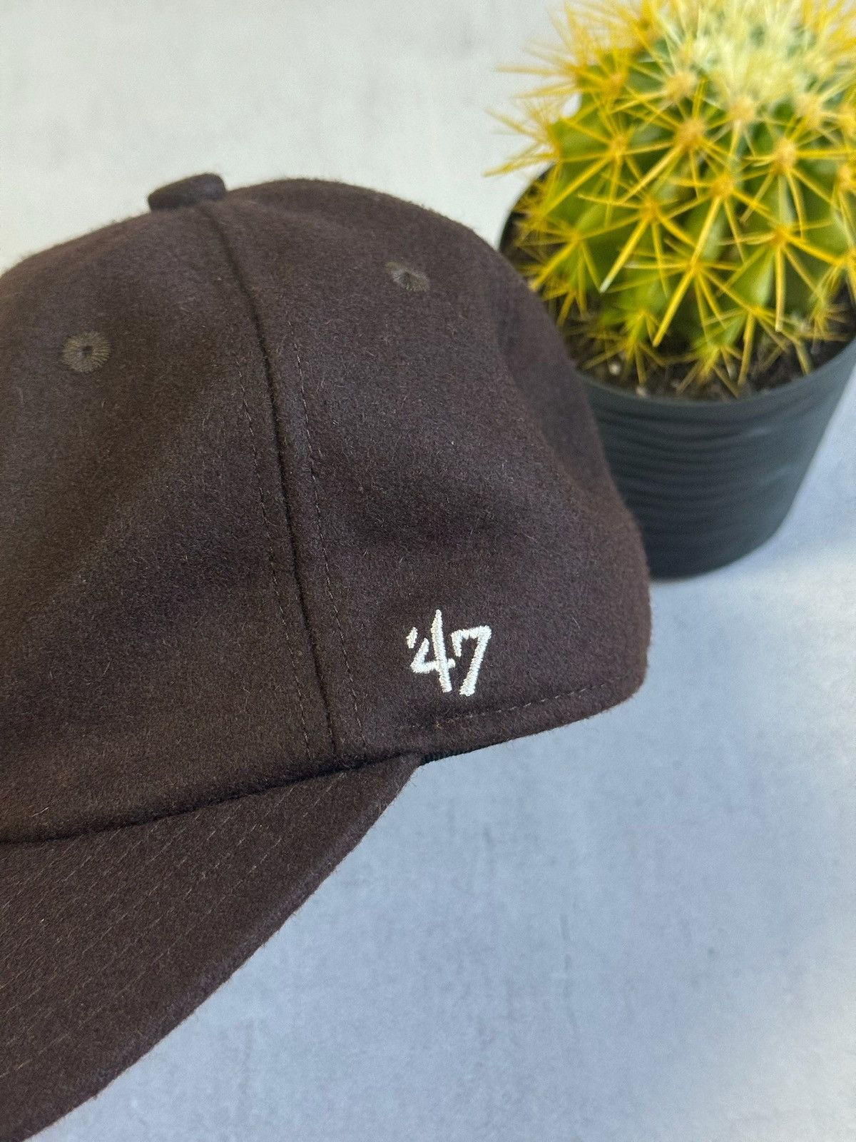 47 Brand LA Forty Seven Cap Hat Brown Rap Size ONE SIZE - 6 Thumbnail