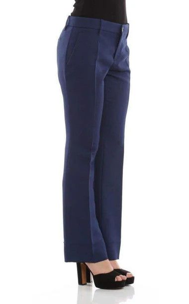 Gucci Gucci 46 Size Silk Wool Trousers Pants Bootcut Size 32" / US 10 / IT 46 - 2 Thumbnail