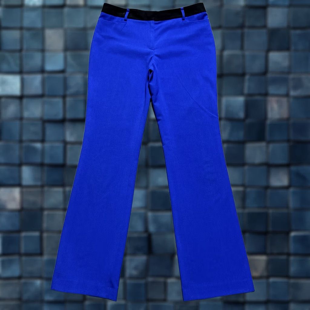 Calvin Klein Calvin Klein Dress Pants Womens Size 4 Royal Blue Pockets Business Career Bootcut EUC Size 27" / US 4 / IT 40 - 1 Thumbnail