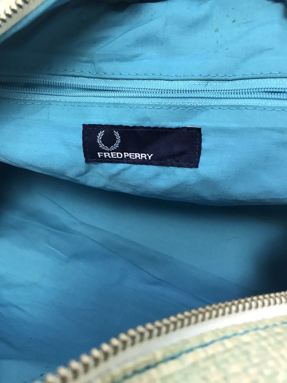 Fred Perry × Japanese Brand Fred Perry Light Green Tote Bag Size ONE SIZE - 8 Thumbnail