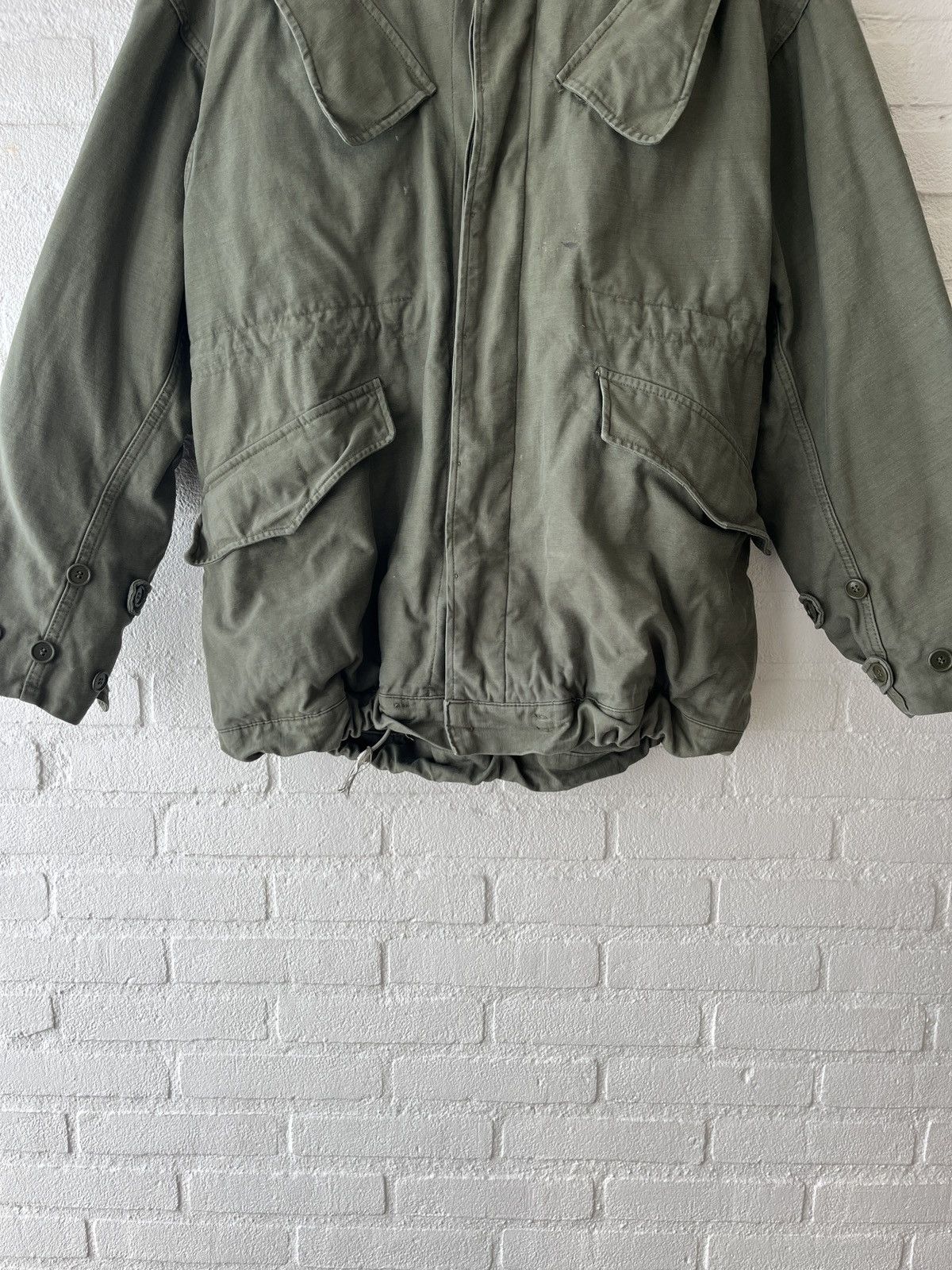 Vintage Vintage military camo jacket army 70s Size US M / EU 48-50 / 2 - 7 Thumbnail