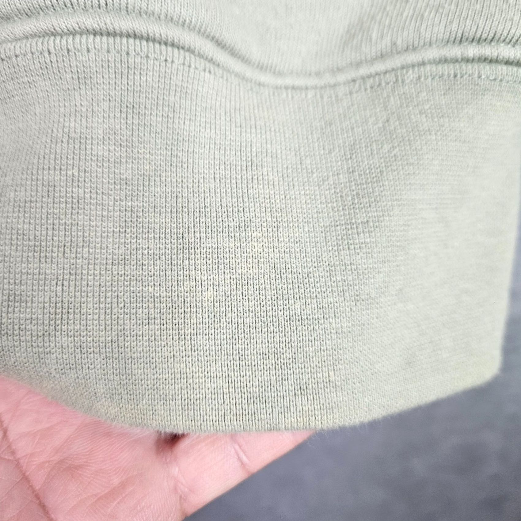 Alo ALO Sweatshirt Women’s M Sage Green Crewneck Pullover Activewear Cotton Polyester Fleece Logo Raglan Sleeve Regular Vintage No Size M / US 6-8 / IT 42-44 - 7 Thumbnail
