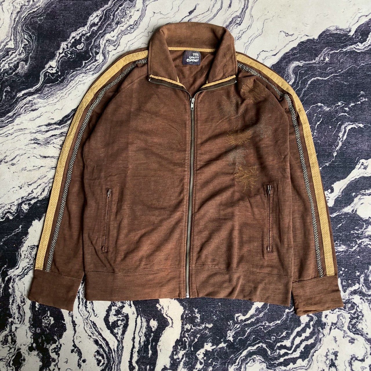 Japanese Brand Vintage Y2K The Utility Company Brown Track Jacket Size US L / EU 52-54 / 3 - 1 Thumbnail