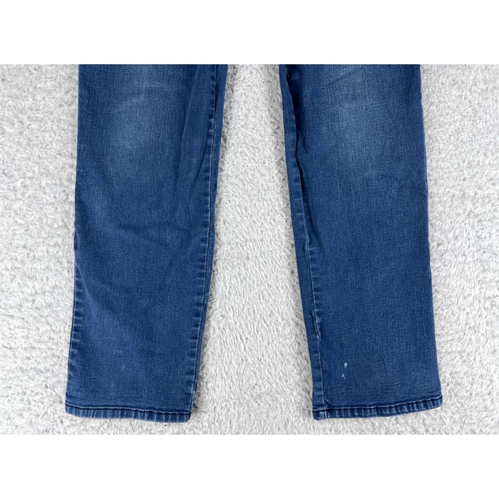 Gloria Vanderbilt Gloria Vanderbilt Jeans Women's 6 Blue Denim Amanda Medium Wash Straight Zip Fly Adult Regular Size 28" / US 6 / IT 42 - 5 Thumbnail