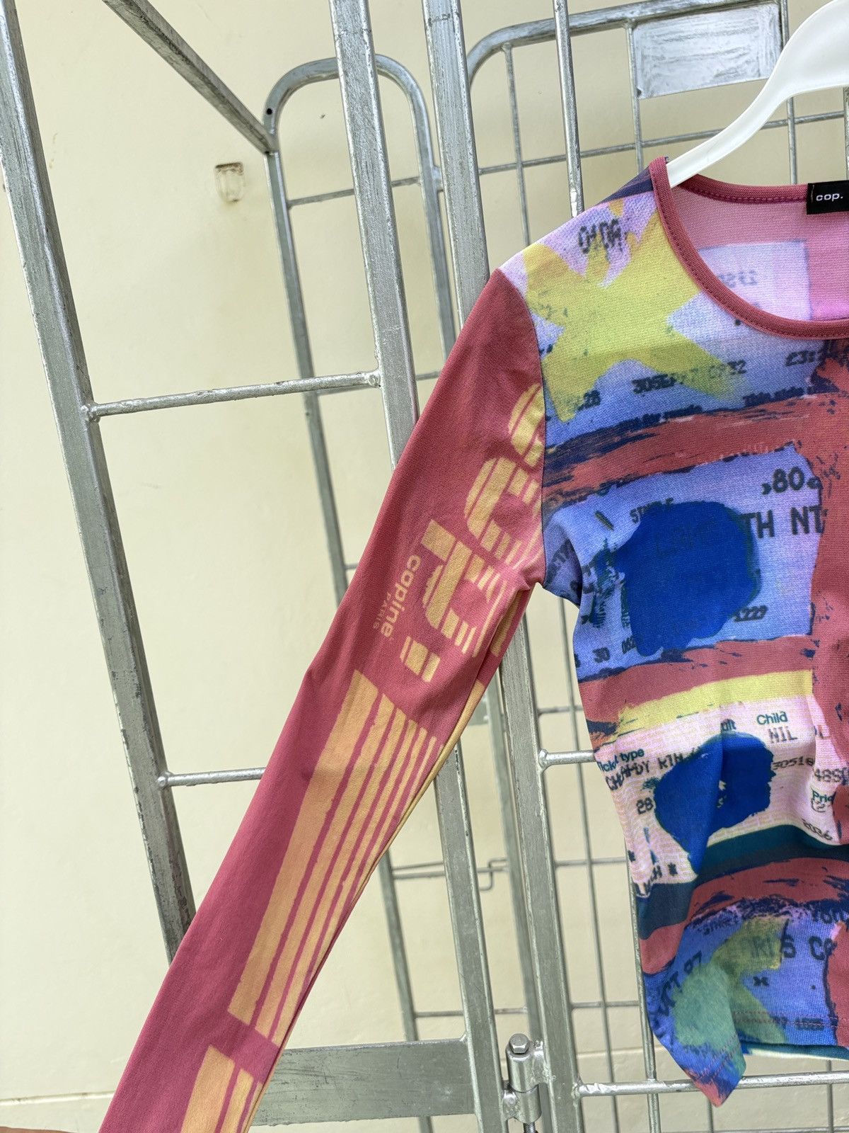 Cop Copine Cop Copine "Metro / London Underground" print mesh top Size M / US 6-8 / IT 42-44 - 5 Thumbnail