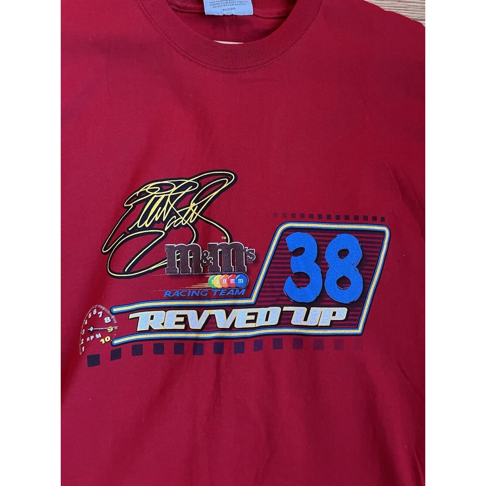 NASCAR VINTAGE NASCAR SKITTLES RACING TEAM ELLIOT SADLER 38 T SHIRT Size US M / EU 48-50 / 2 - 6 Thumbnail