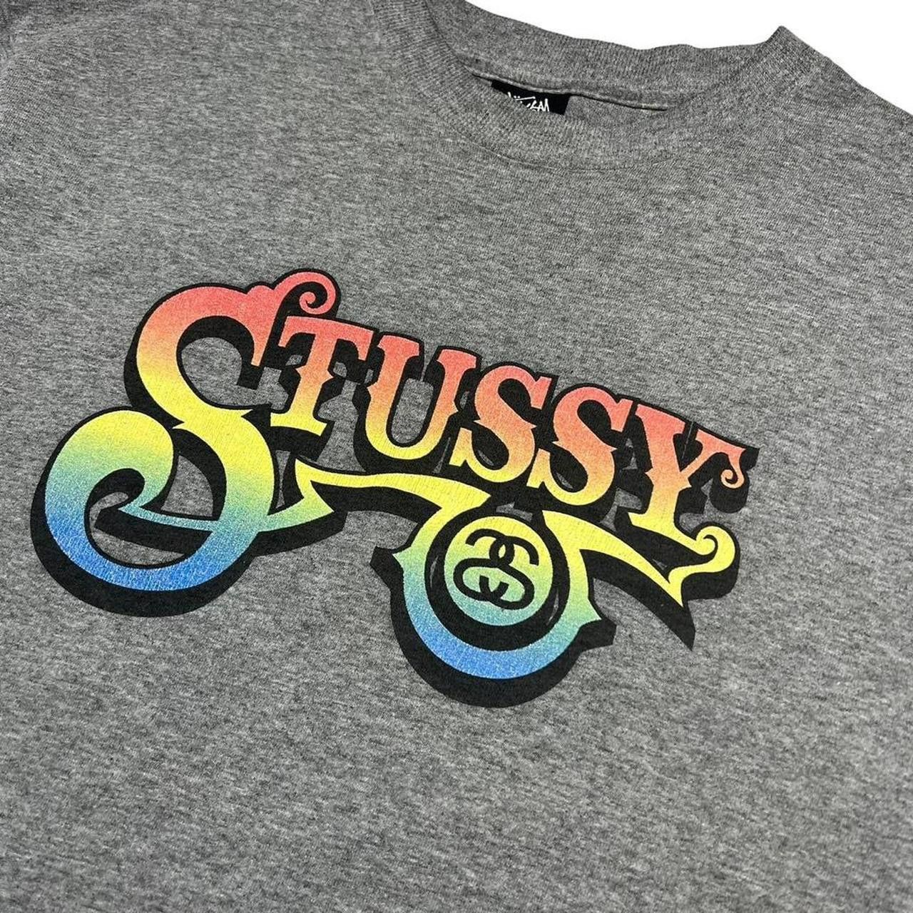 Stussy Vintage 2000s Stussy Script Spellout logo T-Shirt - Medium Size US M / EU 48-50 / 2 - 2 Thumbnail