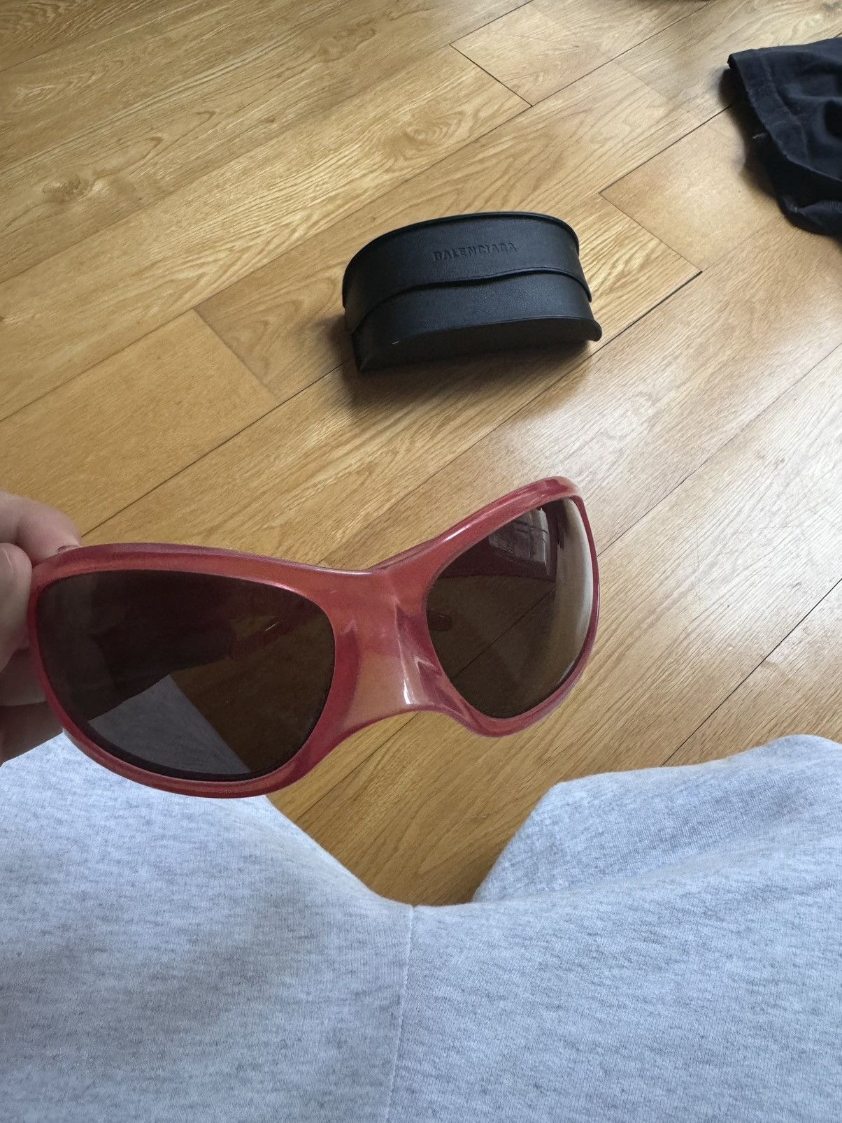 Balenciaga Balenciaga cat XL sunglasses Size ONE SIZE - 2 Thumbnail