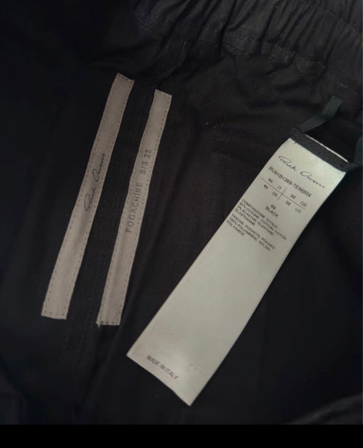 Rick Owens Rick Owens Cargo Jogger Pants Size US 32 / EU 48 - 3 Thumbnail