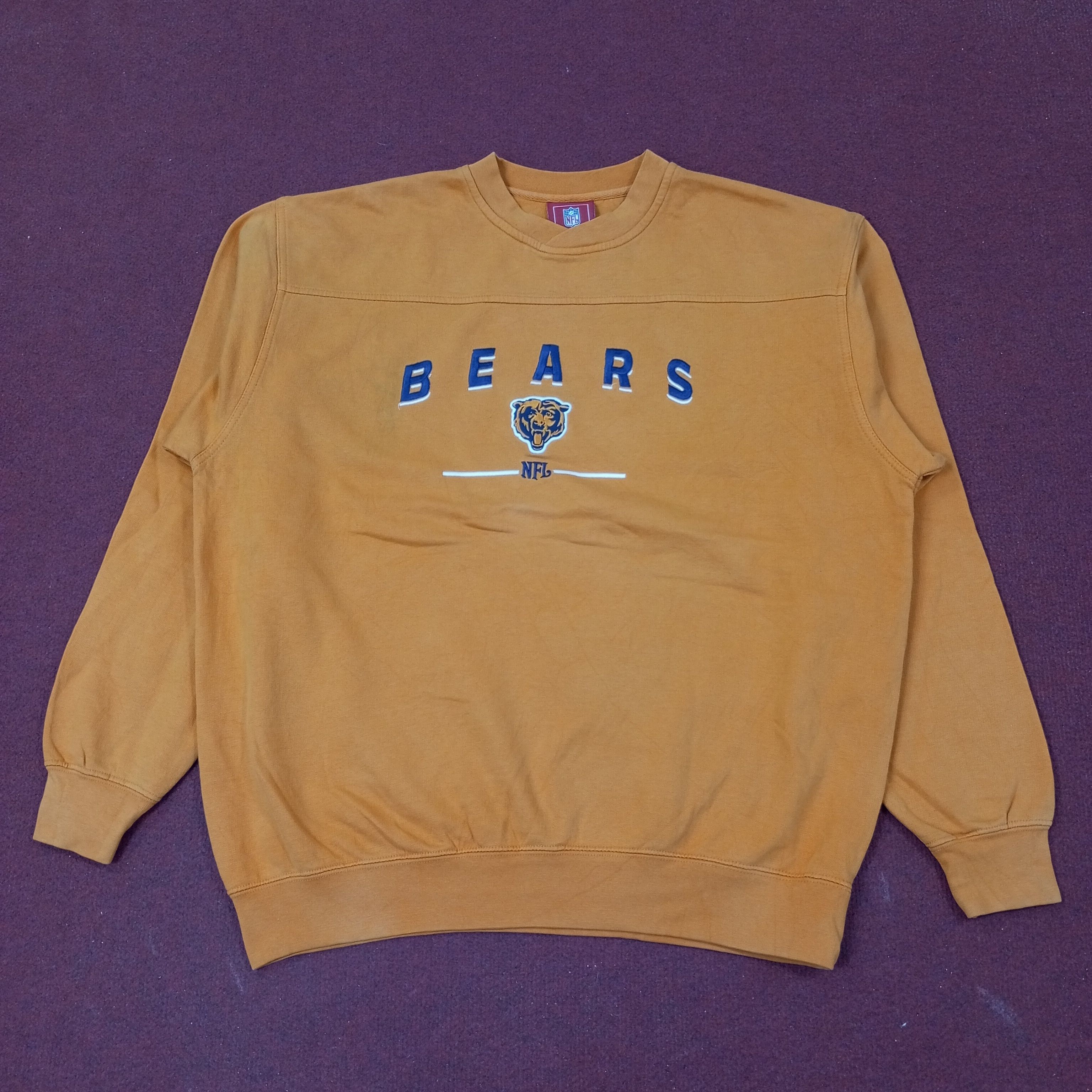 NFL NFL Chicago Bears Football Team Sweatshirt c246n6 Size US XL / EU 56 / 4 - 1 Thumbnail