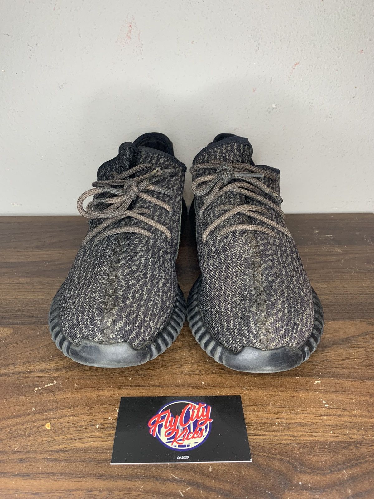 Adidas × Yeezy Adidas Yeezy 350 Pirate Black 2015 Size US 13 / EU 46 - 2 Thumbnail