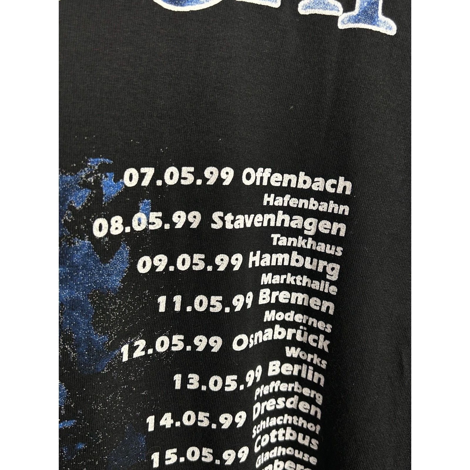 Band Tees 90s Vintage Crematory 1999 Act Seven Tour Metal T-Shirt XL Size US XL / EU 56 / 4 - 6 Thumbnail