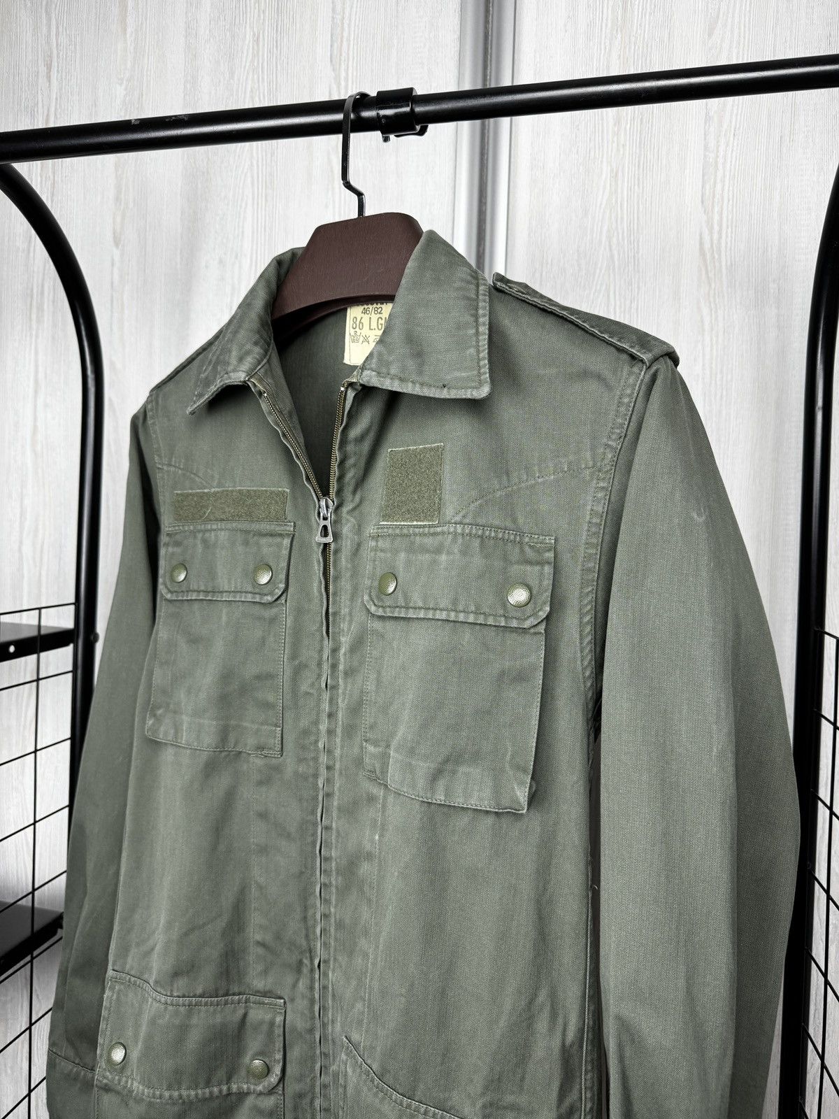 Other VTG 70s 80s Socovet French Eclaire Military Jacket 86 L.Gm Size US XS / EU 42 / 0 - 4 Thumbnail