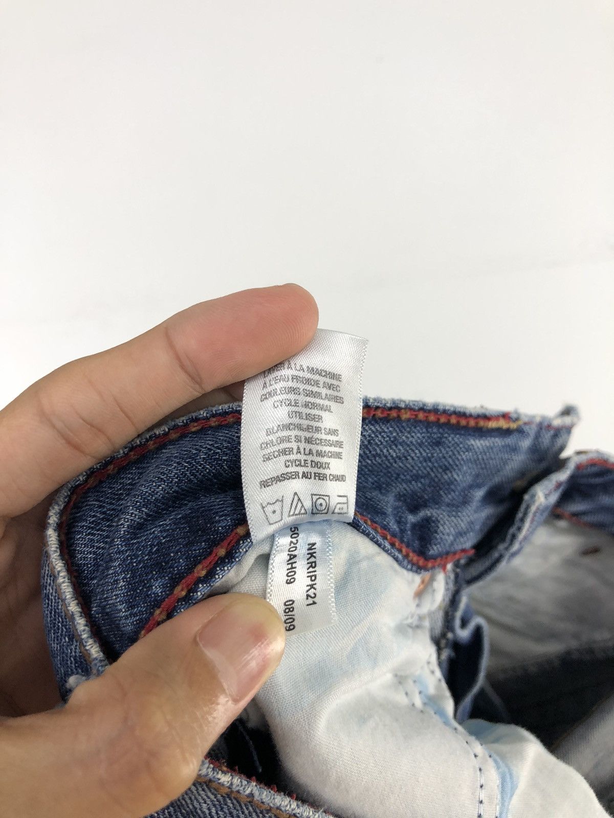 Aeropostale Vintage Aeropostale Driggs Slim Bootcut Distressed Jeans Size US 29 - 25 Thumbnail