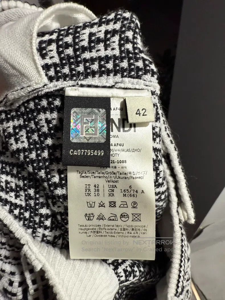 Fendi Fendi Printed Knit Culottes Size 27" / US 4 / IT 40 - 4 Thumbnail