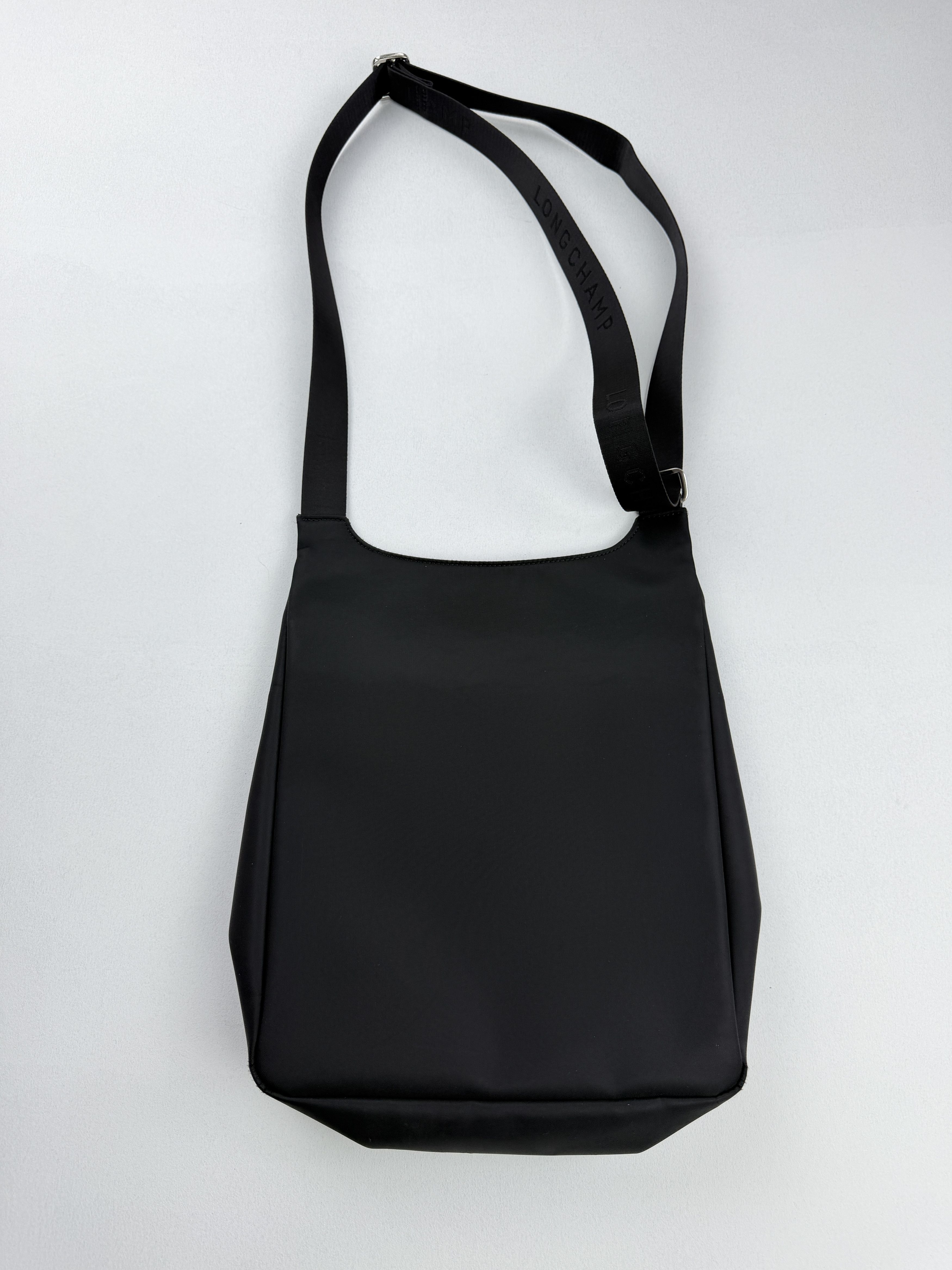 Longchamp Vintage Longchamp Black Nylon Crossbody Messenger Bag Size ONE SIZE - 5 Thumbnail