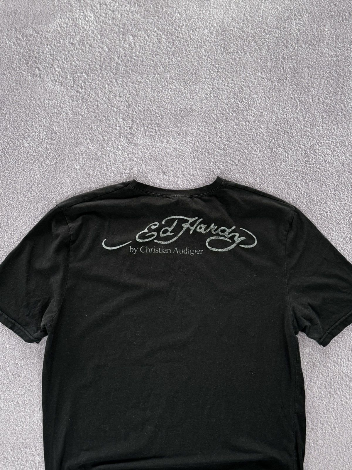 Ed Hardy Ed Hardy Y2K Vintage Streetwear Tattoo T-Shirt Size US XL / EU 56 / 4 - 2 Thumbnail