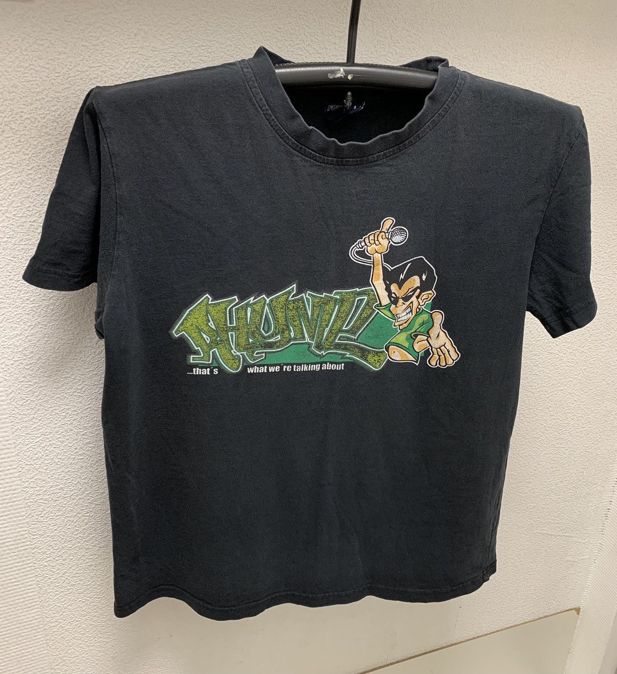 Fishbone skategang craz skate t-shirt black L sz sex