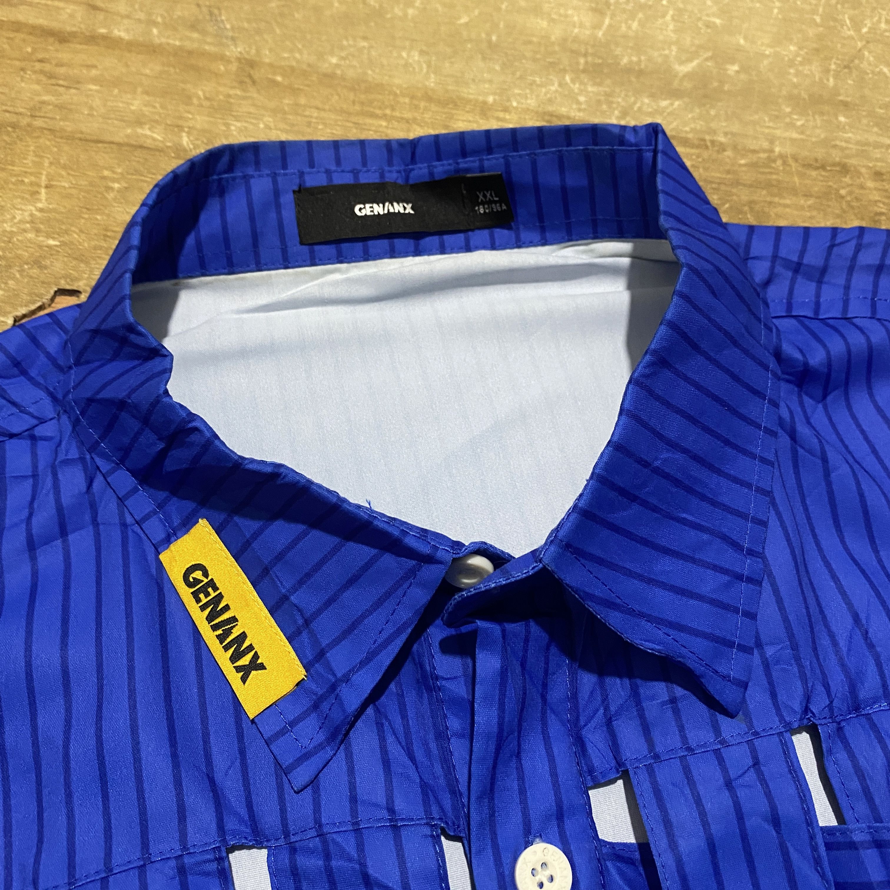 Japanese Brand Genanx short shirt Size US XXL / EU 58 / 5 - 3 Thumbnail