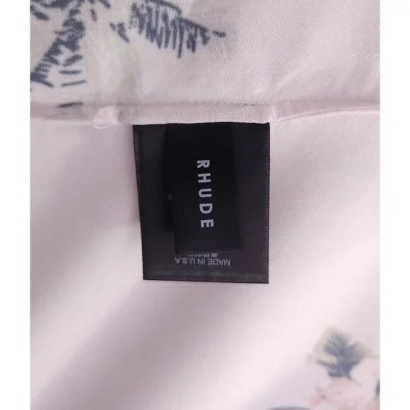 Rhude Rhude Hawaiian Shirt Size S Mens Pink Multi S/S 2022 NWT Size US S / EU 44-46 / 1 - 12 Thumbnail