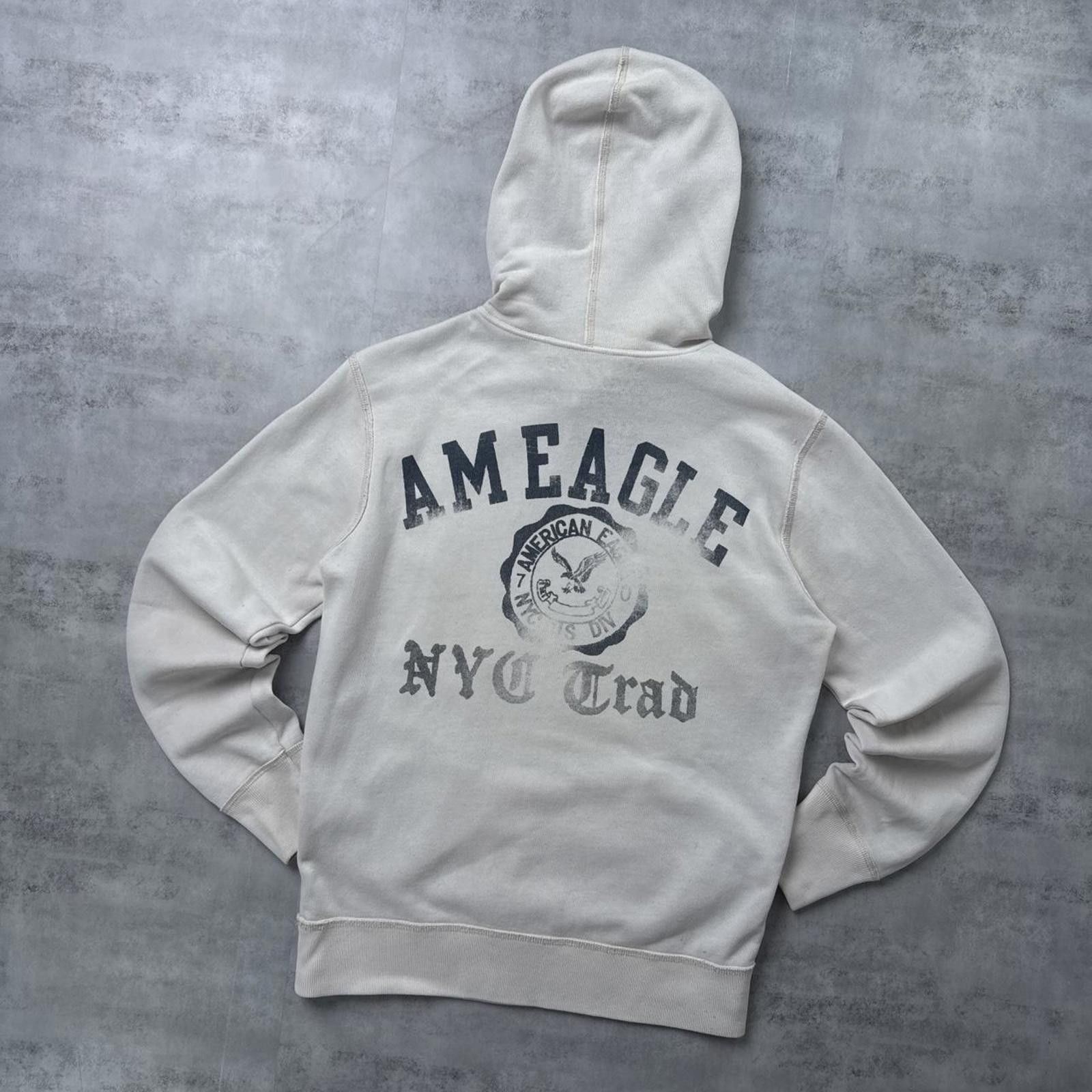 American Eagle Outfitters Y2K American Eagle 00s Grunge Hoodie Jacket Size US XS / EU 42 / 0 - 8 Thumbnail