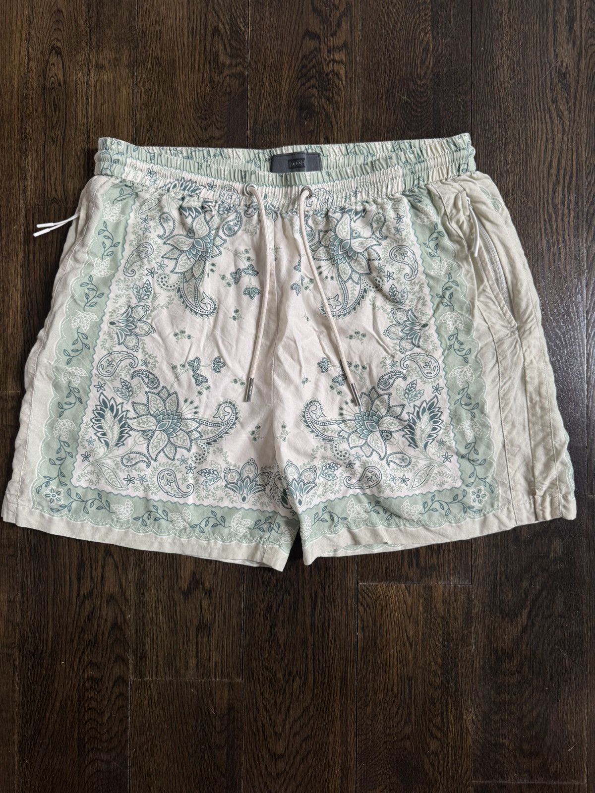 Kith Kith Silk/Lyocell Paisley Shorts Size US 32 / EU 48 - 1 Thumbnail