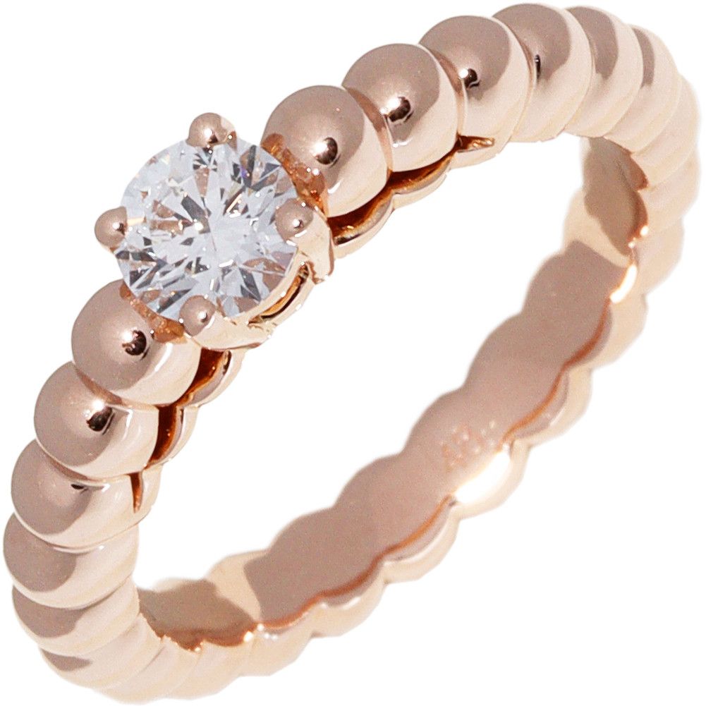 Van Cleef & Arpels Van Cleef & Arpels Van Cleef & Arpels K18PG Diamond ...