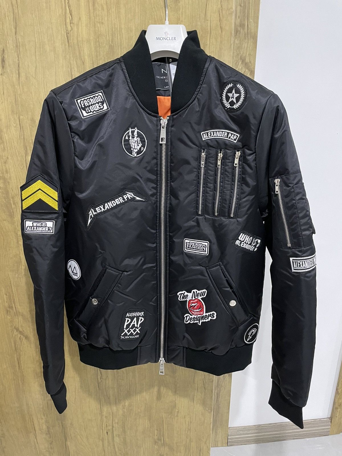 Alexander pap shops bomber jacket