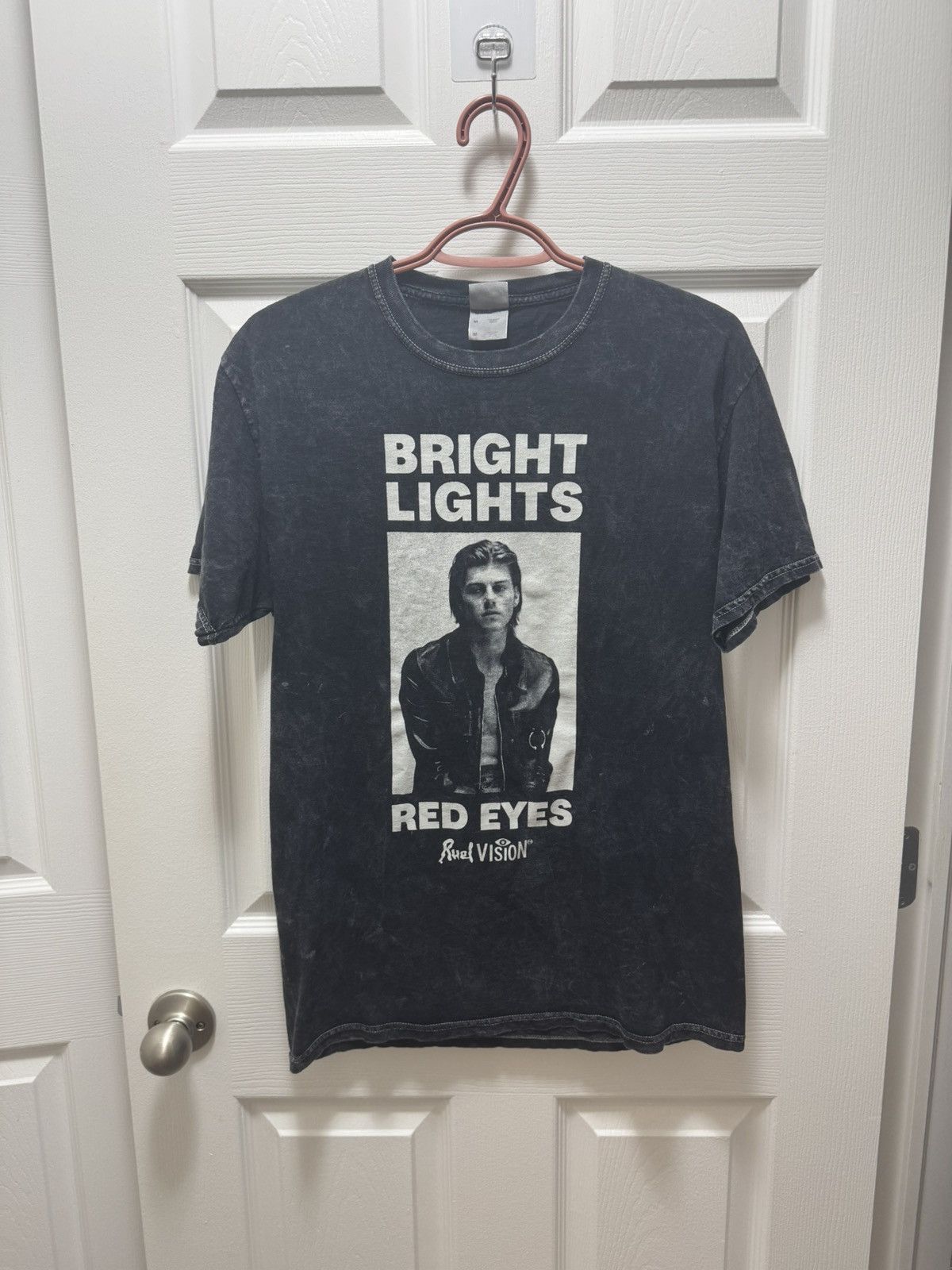 Other Colortone Grey Stone Bright Lights Red Eyes Music Merch Size US M / EU 48-50 / 2 - 1 Thumbnail