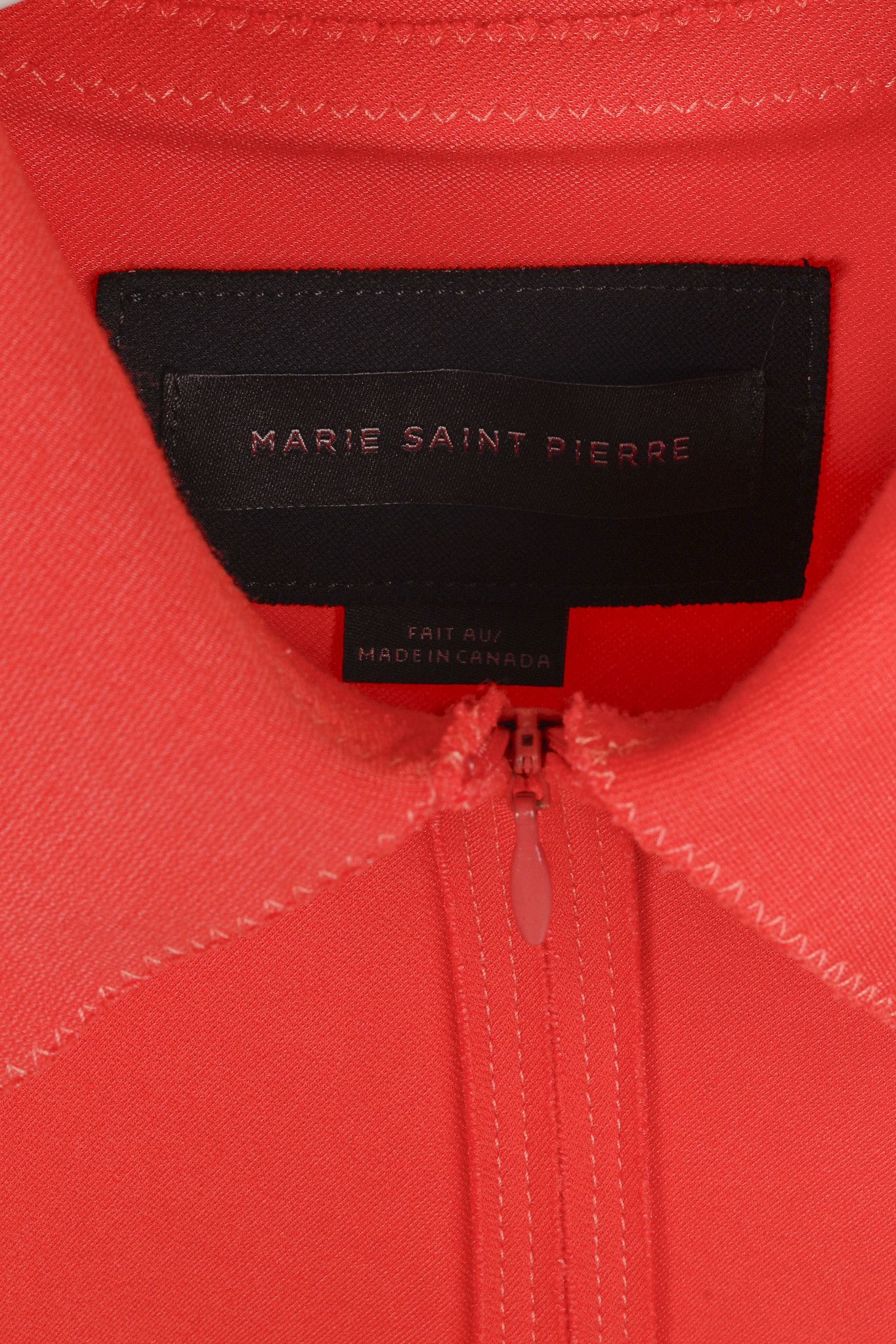 Marie Saint Pierre Marie Saint Pierre Hibiscus Ponte Bow-Cuff Long-Sleeve Dress Size XL / US 12-14 / IT 48-50 - 4 Thumbnail