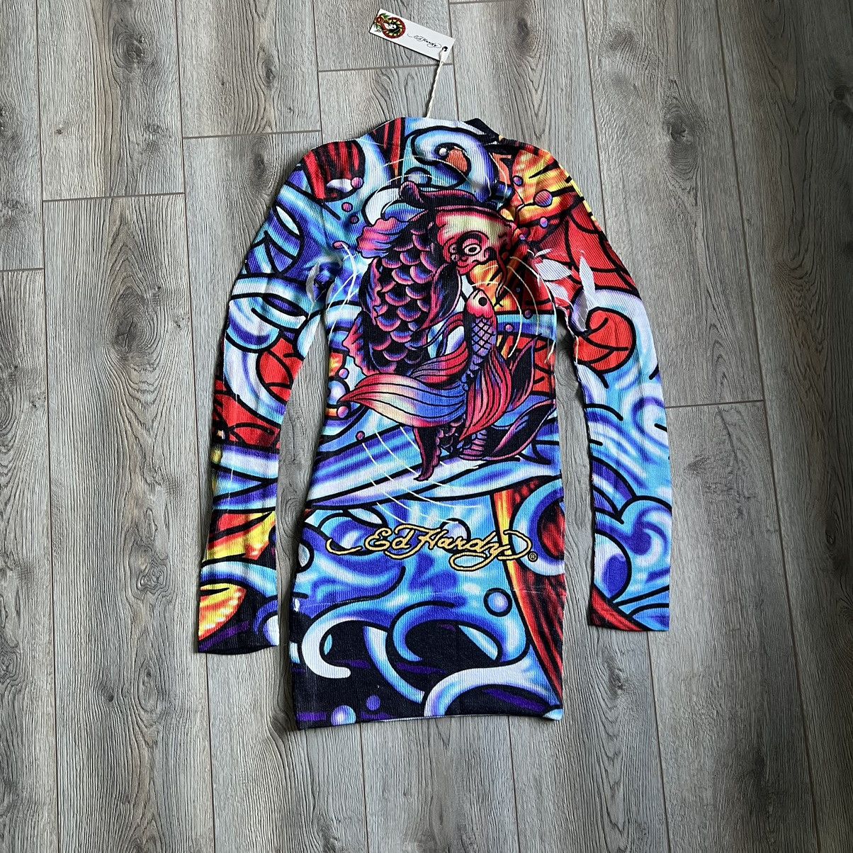 Christian Audigier × Ed Hardy × Vintage Ed Hardy Y2K BNWT dress Size XS / US 0-2 / IT 36-38 - 12 Thumbnail