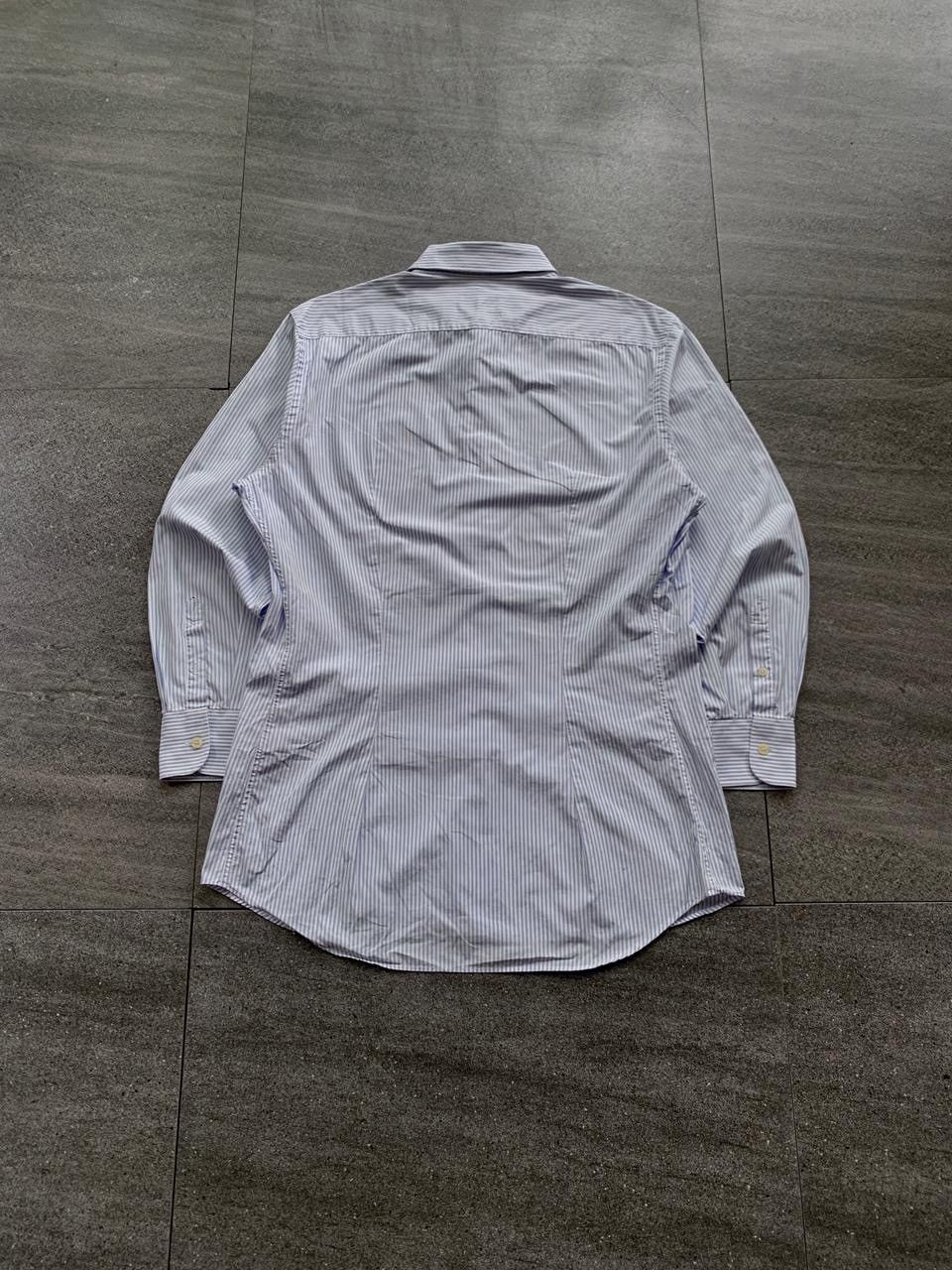 Prada FREE TAX! Striped Slim Ls Shirt Size US L / EU 52-54 / 3 - 4 Thumbnail
