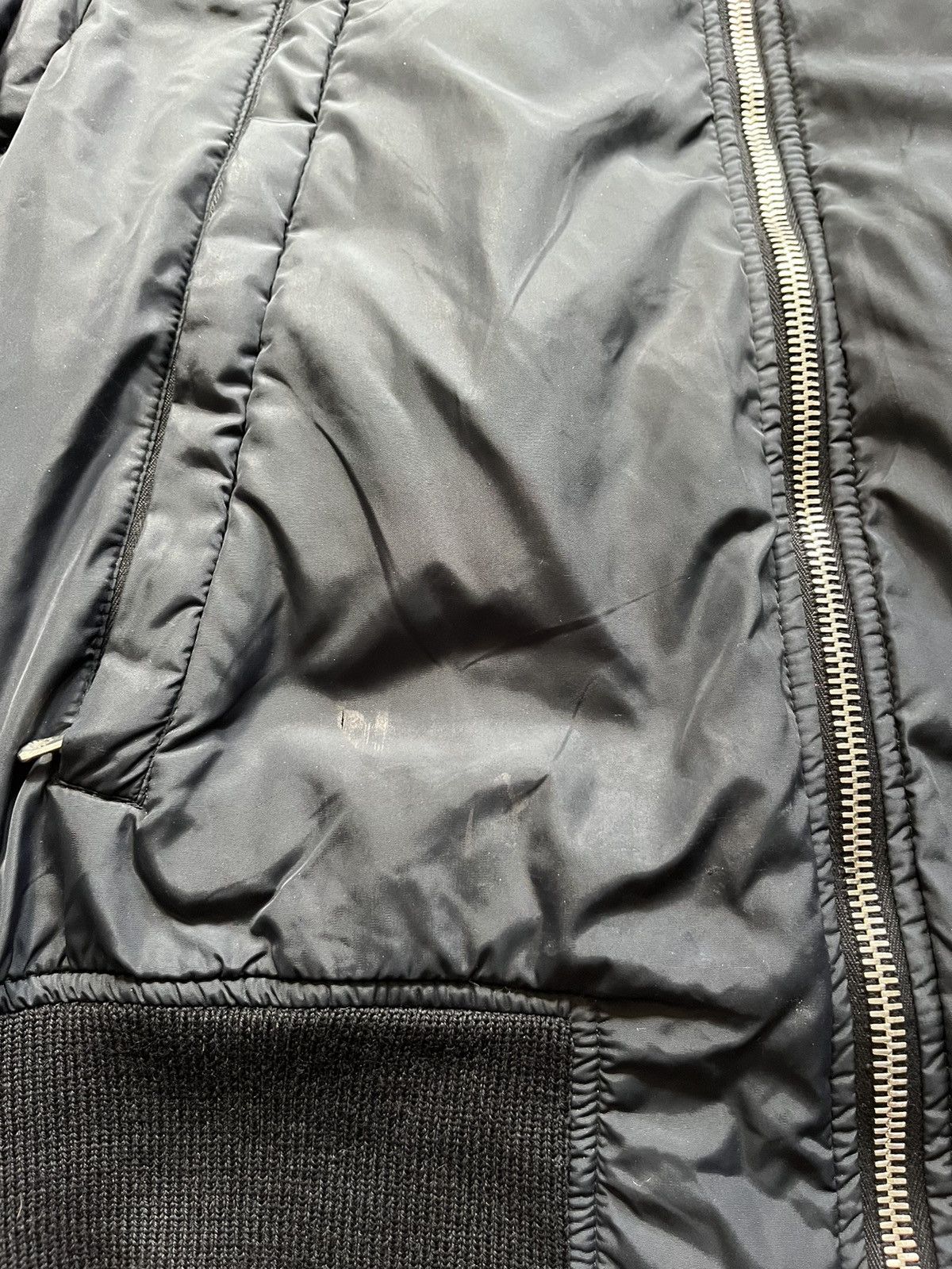 Dolce & Gabbana Dolce & Gabbana Detachable Sleeve Bomber Jacket Nylon Size US M / EU 48-50 / 2 - 4 Thumbnail