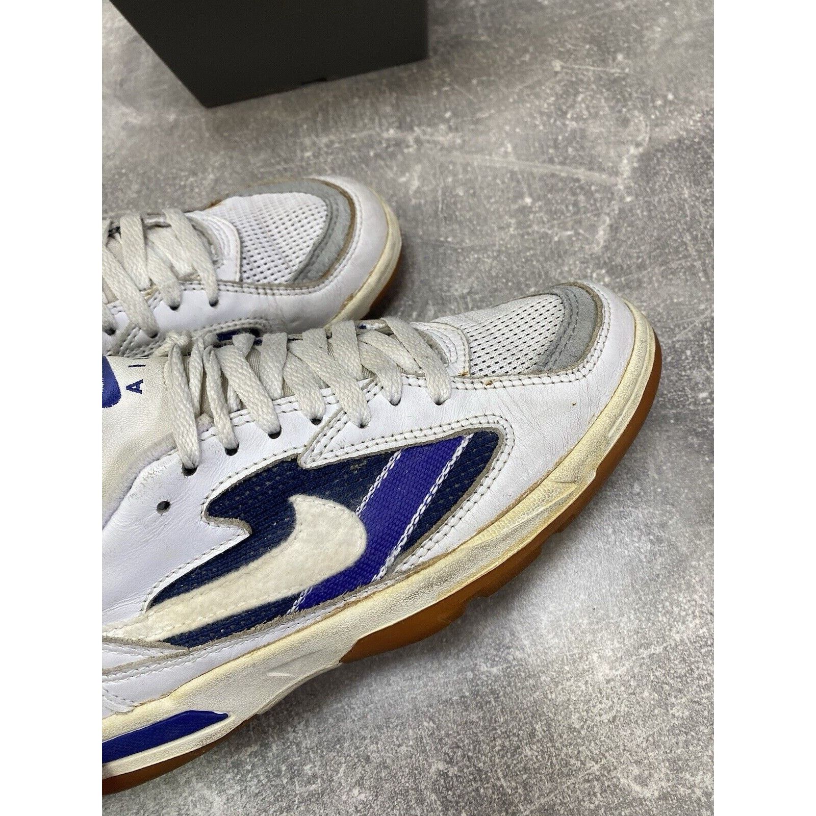 Nike × Vintage Vintage 90s Nike Air Tennis Sneakers White Size US 7.5; Size US 7.5 / EU 40-41 - 5 Thumbnail