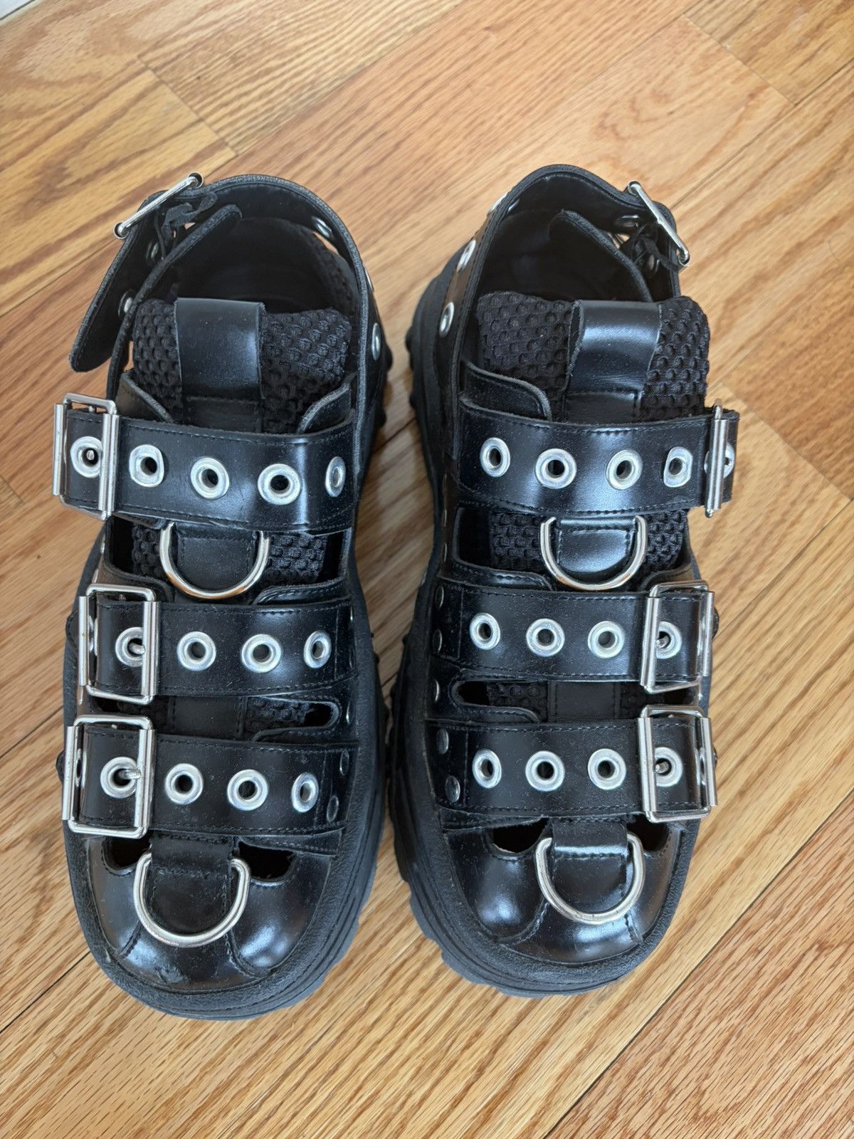 Eytys EYTYS Athena Leather Platform Sandals Size US 9 / EU 42 - 2 Thumbnail