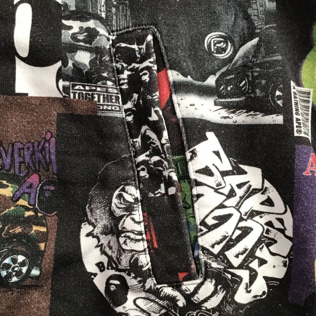 Bape BAPE Album Monogram Shark Full Zip Hoodie a bathing ape Size US S / EU 44-46 / 1 - 7 Thumbnail