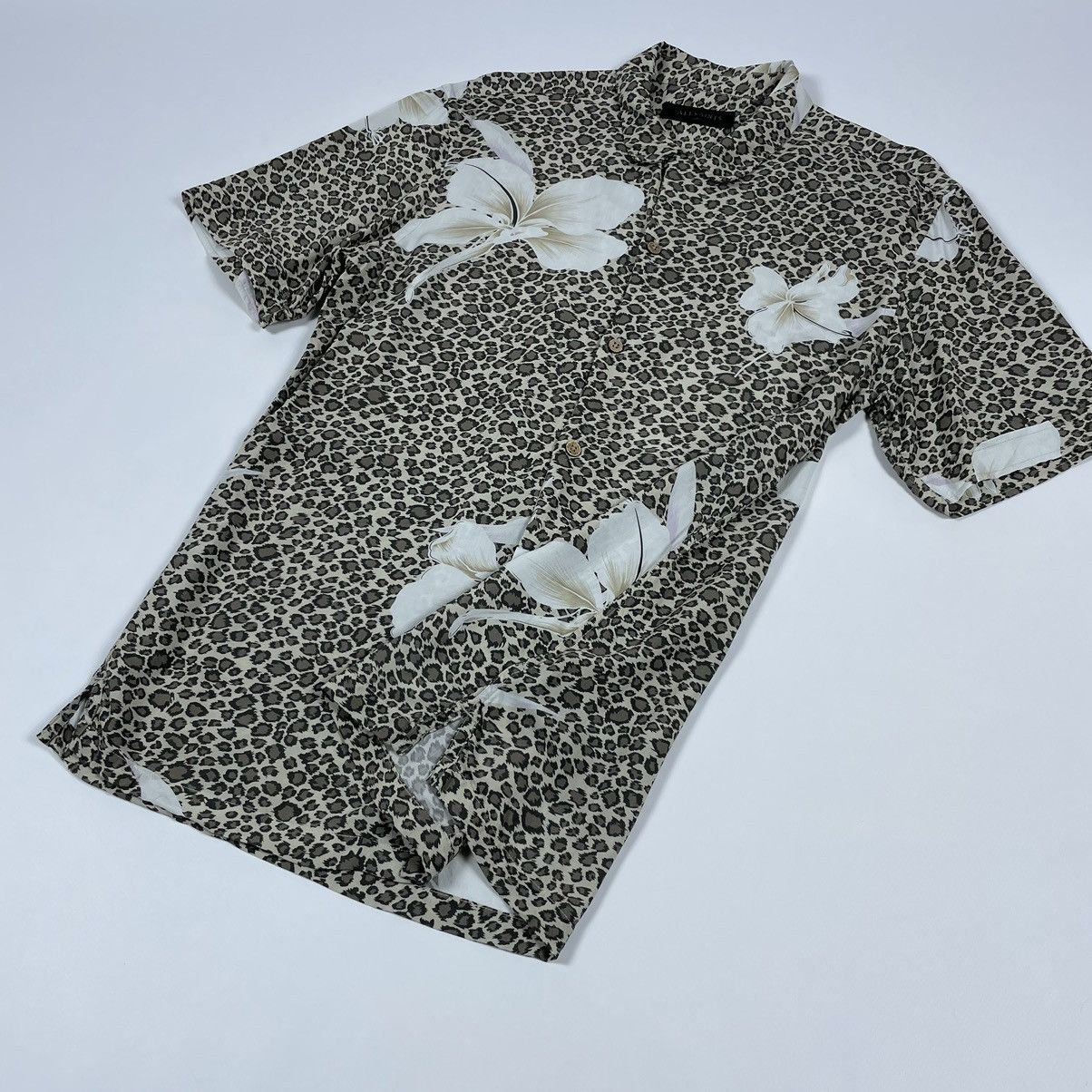 Allsaints Allsaints Kuhi Hawaiian Shirt Size US S / EU 44-46 / 1 - 4 Thumbnail