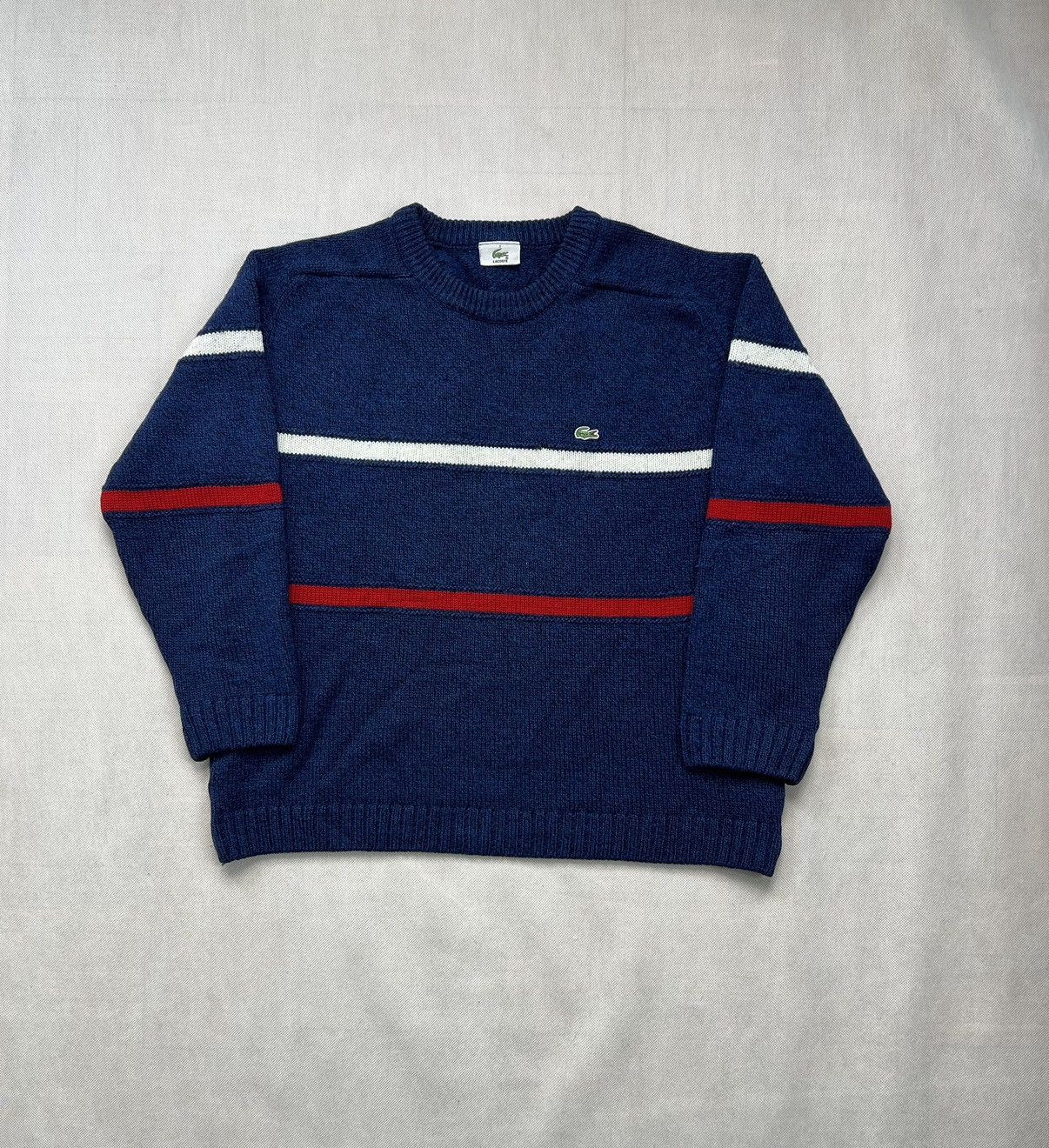 Lacoste Sweater Lacoste Small Logo Vintage Size US M / EU 48-50 / 2 - 1 Thumbnail