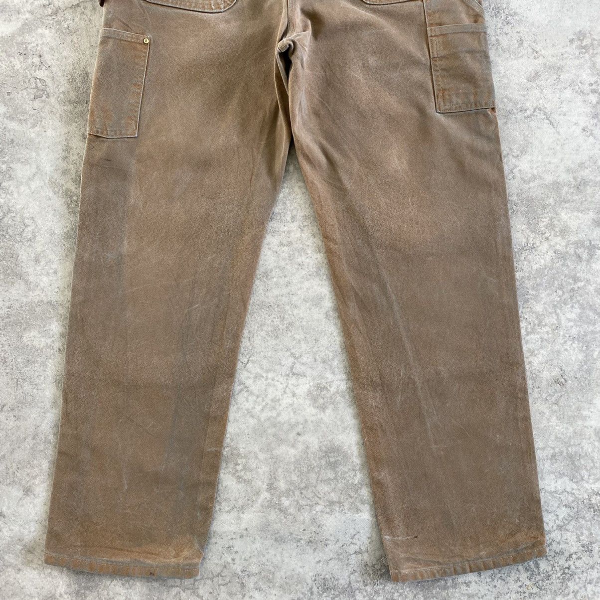 Carhartt VTG Carhartt Double Knee Faded Dirty Carpenter Pants Size US 35 - 12 Thumbnail