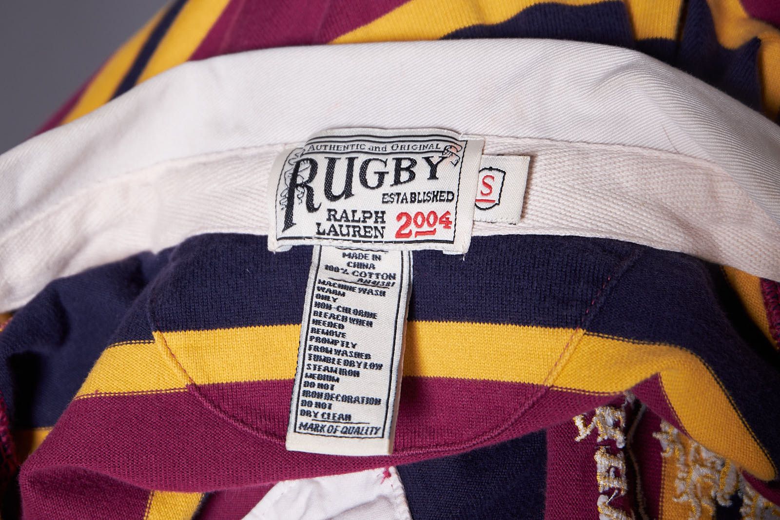 Rugby Ralph Lauren Vintage Y2K Ralph Lauren Rugby Polo Shirt Size S / US 4 / IT 40 - 9 Thumbnail