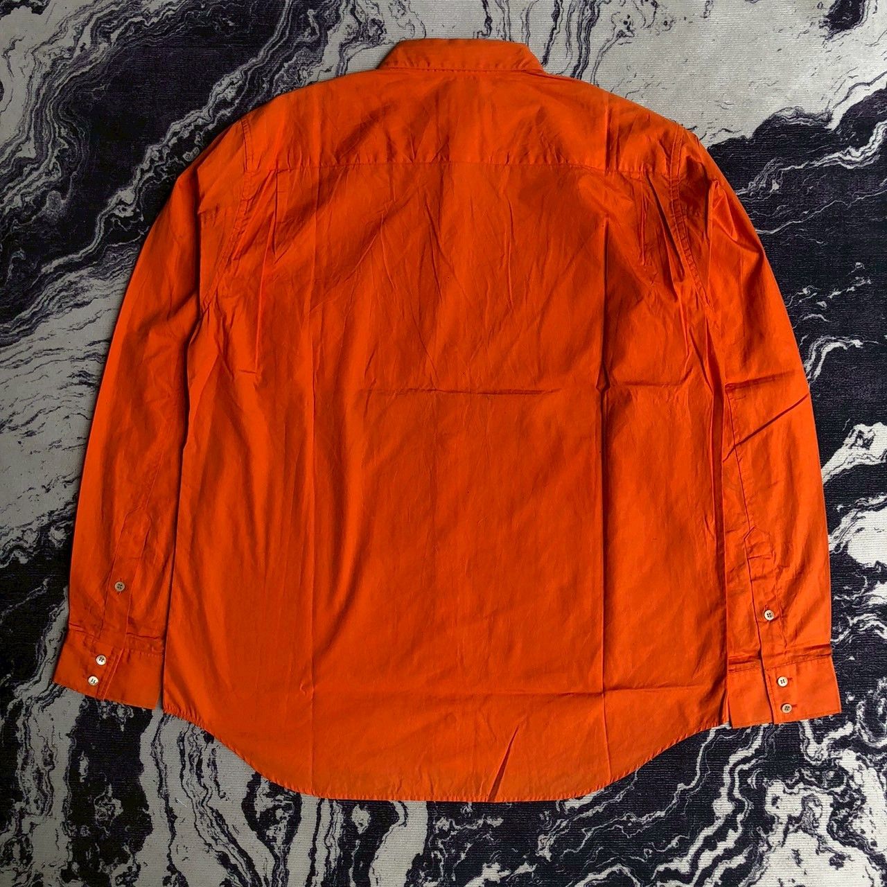 A.P.C. Vintage A.P.C. Orange Cotton Shirt Made in France Size US L / EU 52-54 / 3 - 2 Thumbnail
