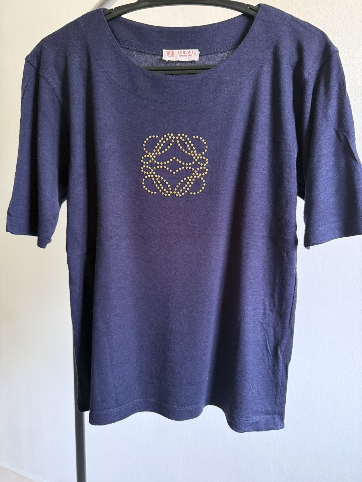 Loewe Vintage Loewe madrid 1846 anagram shirt Size M / US 6-8 / IT 42-44 - 5 Thumbnail